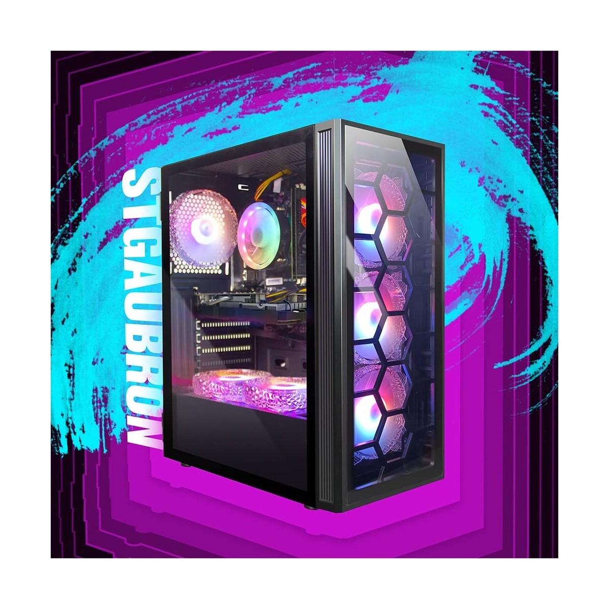 STGAubron Gaming Desktop PC,Intel Core i7 3.4GHz up to 3.9