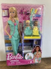 Barbie Careers Baby Doctor You Can Be Anything Doll Play Set