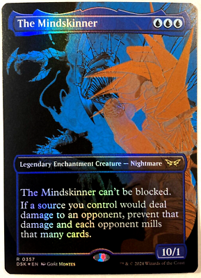 MTG The Mindskinner SHOWCASE FOIL Duskmourn: House of Horror 357 NM