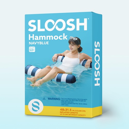 Strip Type Hammock Pool Floats Adults 4-in-1 Multi-Purpose Inflatable Pool Fl... - Picture 8 of 8