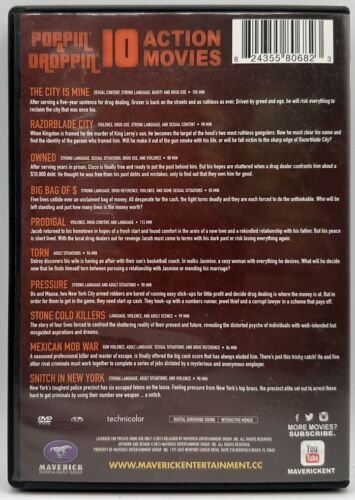 Poppin’ & Dropping’ 10 Action Movies Free Shipping 2012 - Picture 2 of 3