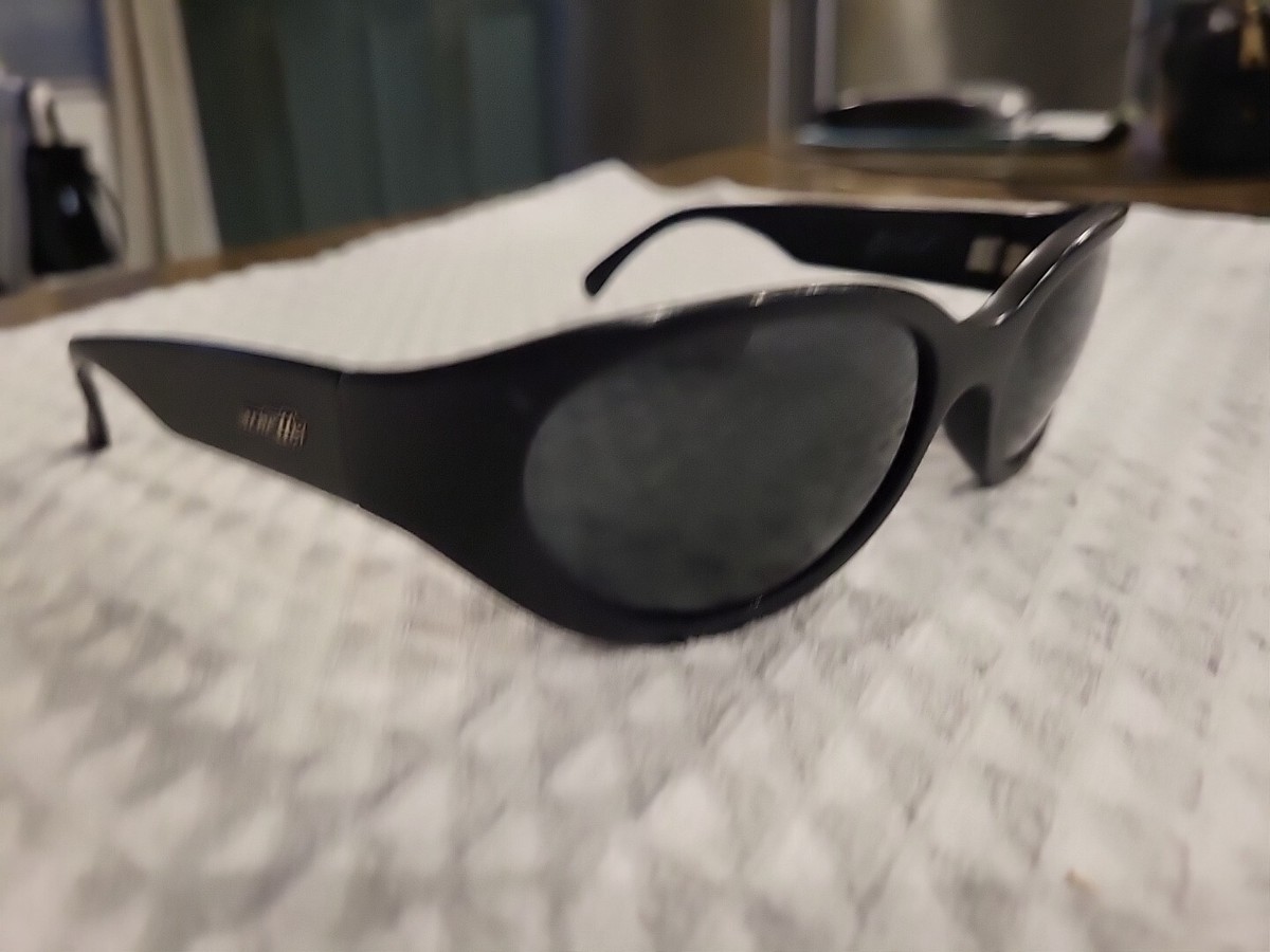 90's Vintage Arnette Hoodoo Sunglasses Black/ Black Wrap | eBay 90's Vintage Arnette Hoodoo Sunglasses Black/ Black Wrap | eBay