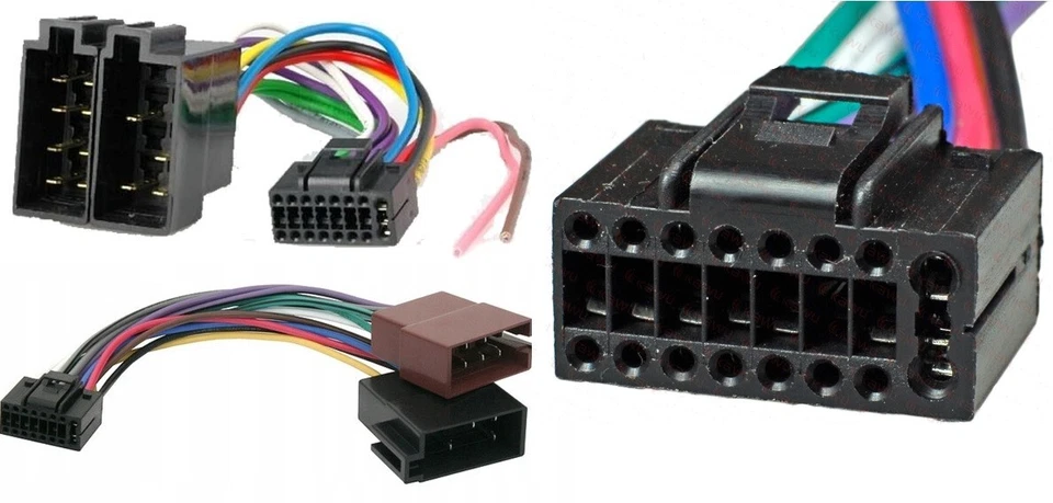 Adaptador ISO JVC JVC JD-R321 KD-R322 KD-R421 KD-R422 KD-R423 KD-R521 Foto 3 de 4