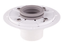 3 Piece Shower Drain Base With Rubber Gasket For 2 Inch Linear Installation PVC