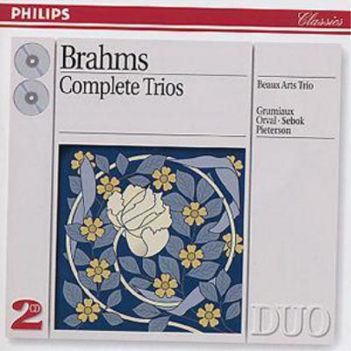 Johannes Brahms Complete Trios (CD) Album