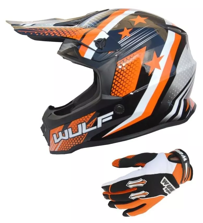 Infant top motocross helmet