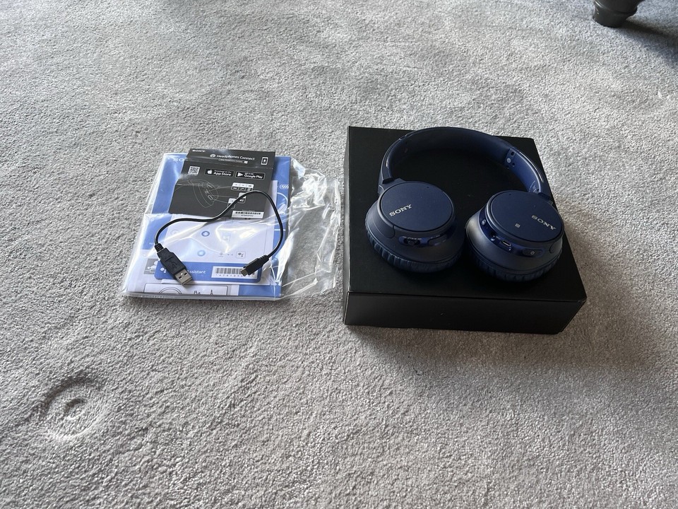 Sony wireless headphones noise cancelling eBay