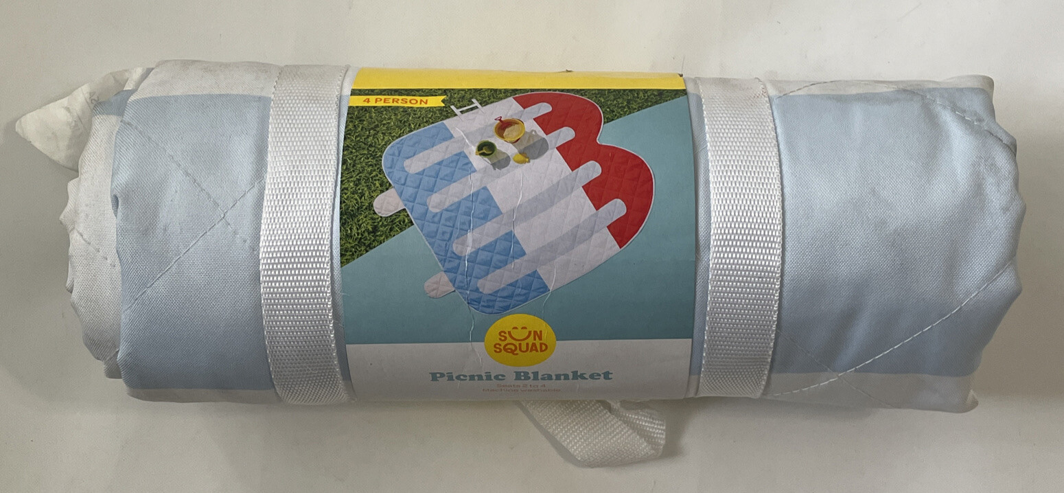 Sun Squad, Picnic Blanket, Popsicle, 60"X72", Seats 24 eBay