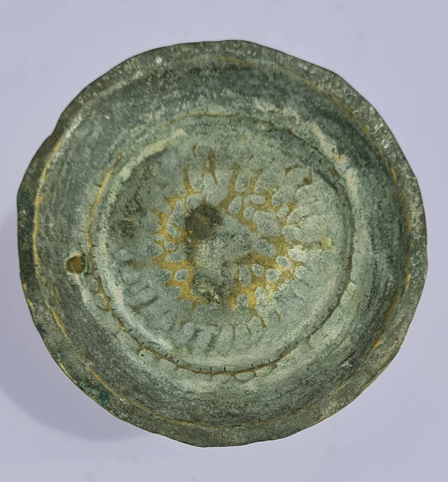 Raro Grande Antigo Árabe Islâmico Otomano Iêmen Judaico Étnico Tribal Cupstick - Imagem 4 de 4