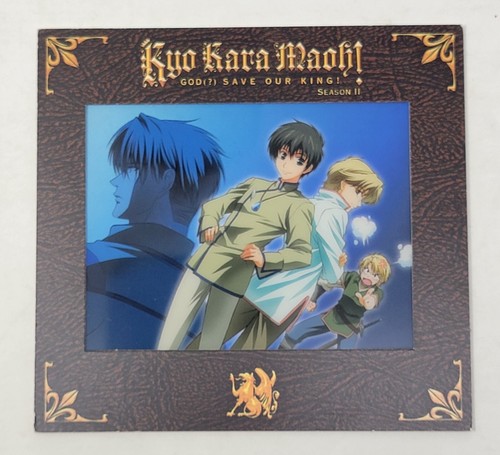 lot 3 Kyo Kara Maoh! Save Our King Promo Animation Cell Slide Character Card 4X4 - Picture 4 of 14