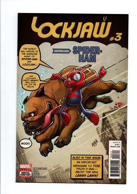 Lockjaw #3 Vol.1 Marvel Comics 2018 Sleeved & Boarded