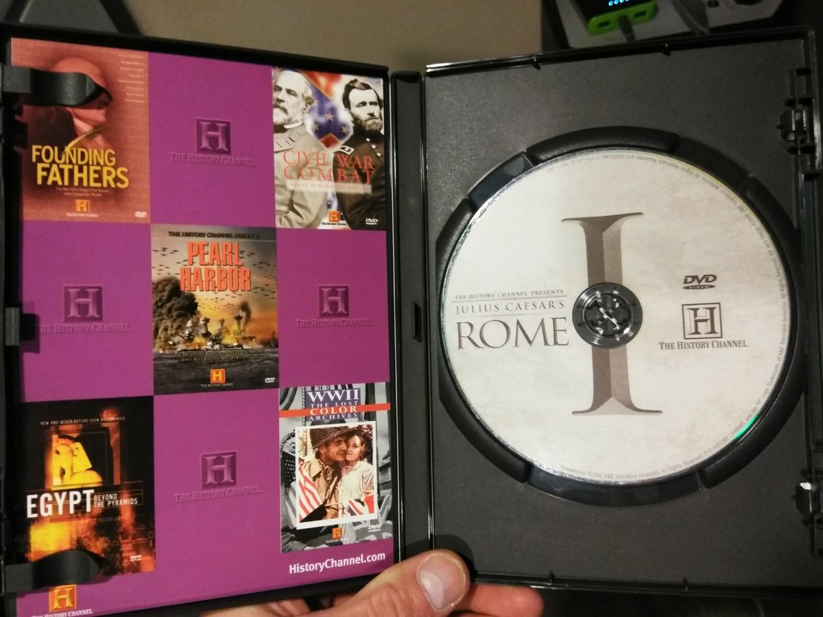 The History Channel Presents - Julius Caesars Rome (DVD, 2005, 2