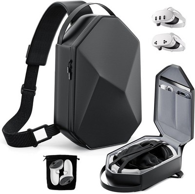 ZOZOVR Tragetasche für Meta Quest 3S/Quest 3/Quest 2 Vision Pro Pico 4, Hartscha