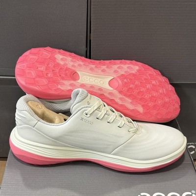 ECCO GOLF LT1 Spikeless Women s Shoes   White Bubblegum   US 10-10.5 EU 41