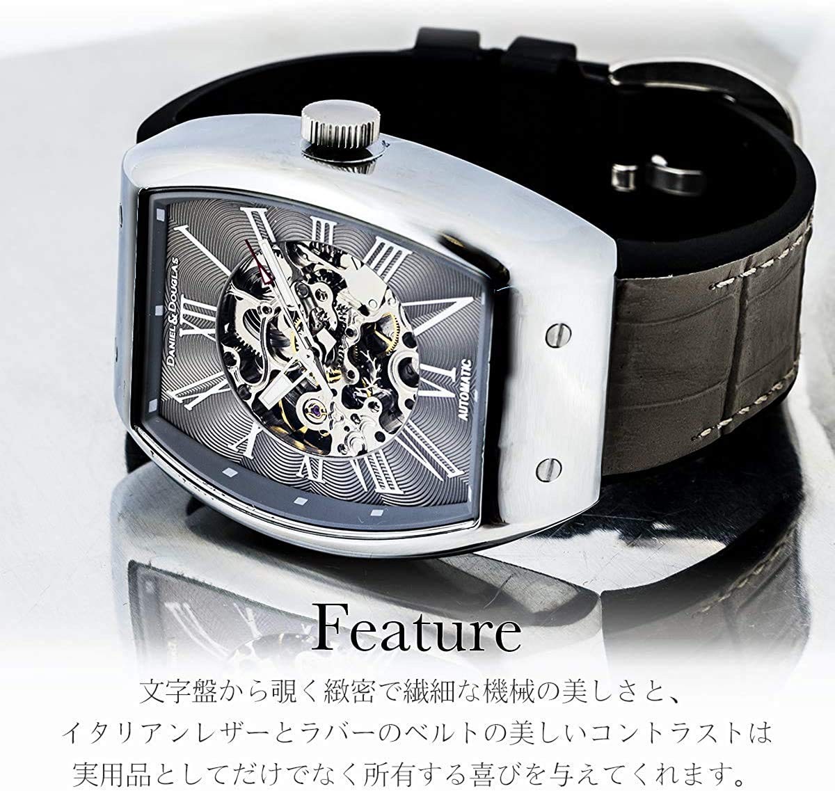 Daniel Douglas Automatic Watch DD8808 Self-winding Wristwatch for 