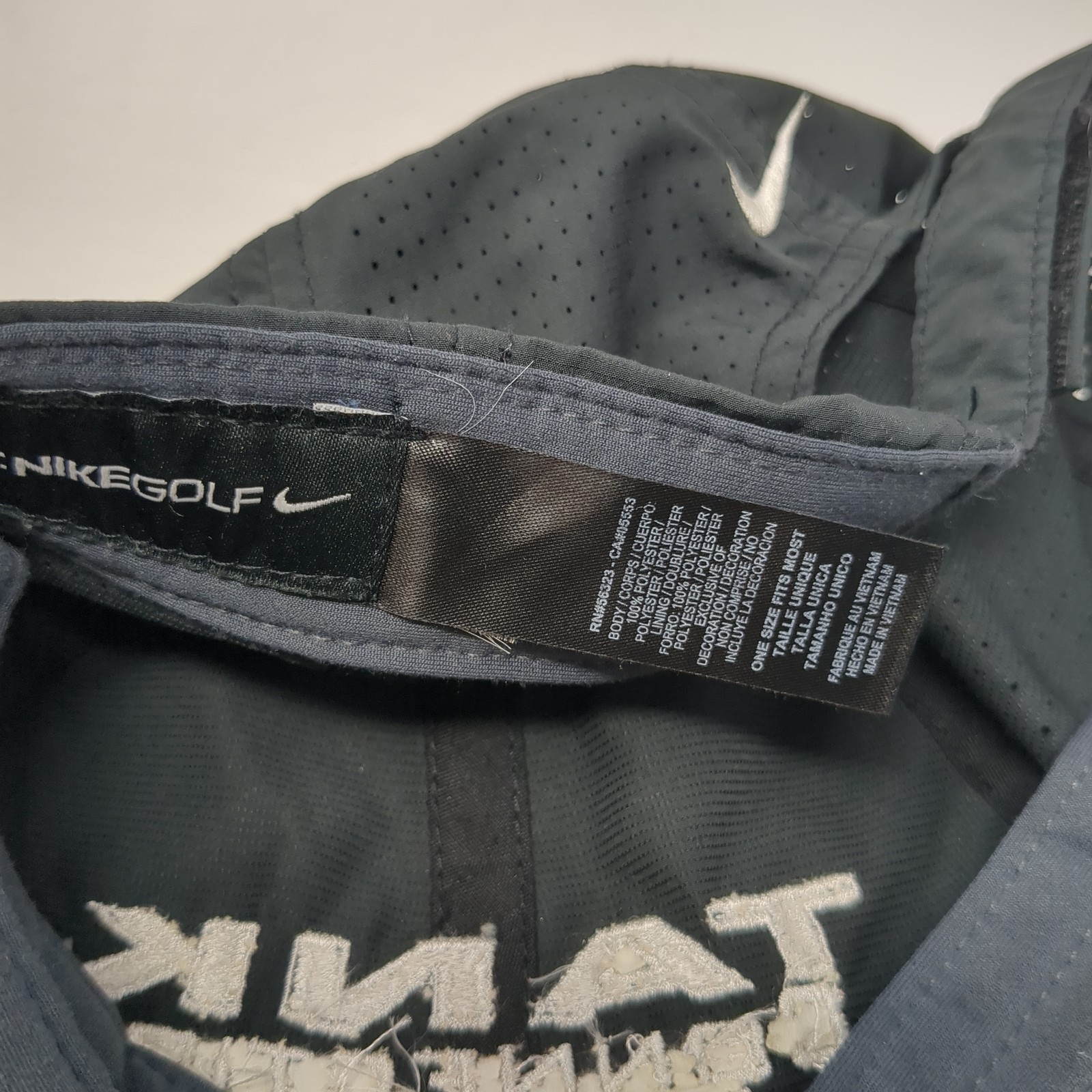 Tank Connection Strapback Baseball Cap Black One … - image 9