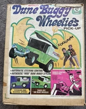 Vintage REMCO Dune Buggy Wheelies Motorized Remote Control Car BOX ONLY 1969