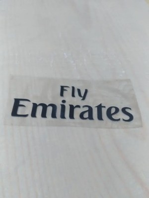  Fly Emirates Sponsor Kit Aufnaher Badges fur Fussball Trikot Hose sweat jacke 