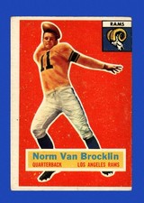1956 Topps Set-Break #  6 Norm Van Brocklin VG-VGEX *GMCARDS*