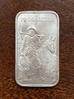 SILVER BAR 1 OZ  .999 FINE PROVIDENT PROSPECTOR BAR NATURALLY LIGHTLY TONED
