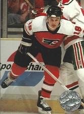 1991-92 Pro Set Platinum - Mike Ricci #85 Philadelphia Flyers