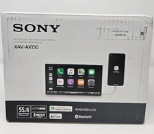 Sony XAV-AX150 6.95" Apple CarPlay Android Auto Bluetooth Car Stereo w/ Harness