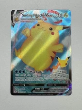 Pokemon TCG - Surfing Pikachu VMAX - Celebrations 9/25