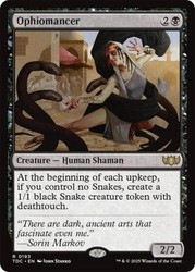 Ophiomancer #193 Commander: Tarkir: Dragonstorm NM MTG
