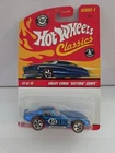 Hot Wheels Classics Series 4 #7/15 Shelby Cobra Daytona Coupe Blue Redline 5Sp
