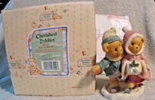 Cherished Teddies Keith  Deborah "The Holidays Are Twice As Ice" NIB Free Ship