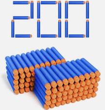 200 Foam Dart Refill Pack Compatible with Nerf Guns Nerf-N Strike Ammo