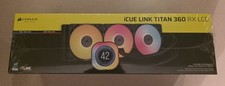 Corsair iCUE LINK TITAN 360 RX LCD Liquid CPU Cooler - Factory Sealed