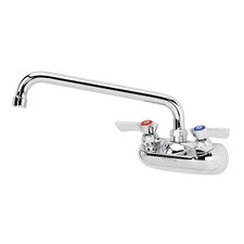 Krowne 10410L 4 in Wall Mount Hand Sink Faucet w/ 10 in Spout