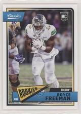 2018 Panini Classics Rookies Blank Back 3/50 Royce Freeman #249 4mt