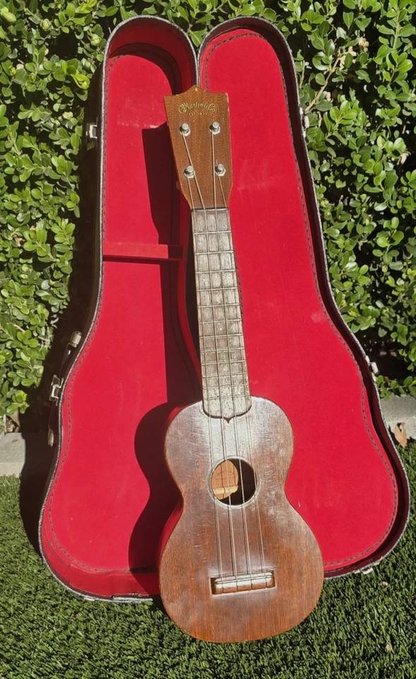 Antique C.F. Martin & Co. Soprano Ukulele Mahogany Nazareth PA Prewar 1930s - Image 2 of 4