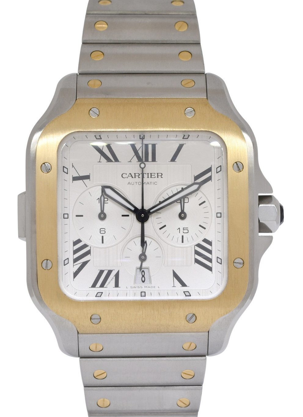 Cartier Santos XL Chronograph 18k Yellow
