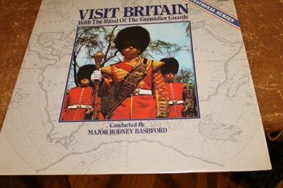 VISIT BRITAIN WITH THE BAND OF THE GRENADIER GUARDS  RECORD ALBUM