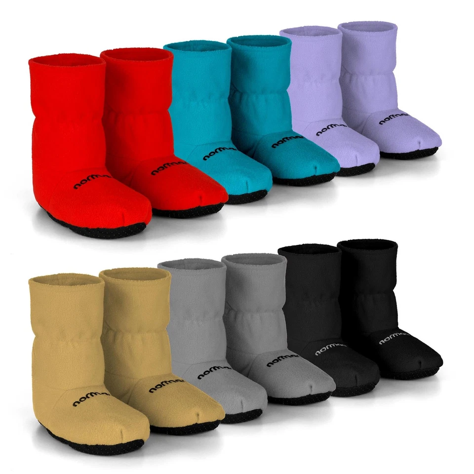 CIRCLE FIVE Körnerpantoffeln mit Leinsamen – Mikrowellengeeignet, Flauschig & Wärmend