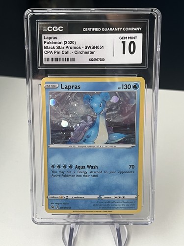 Lapras graded CGC 10 for sale on eBay