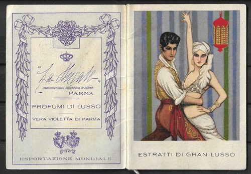Calendario da Barbiere (Anno 1929) LA DUCALE / Profumi di Lusso - Parma - Bild 3 von 7