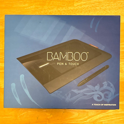 Wacom Bamboo Graphics Tablet CTH460 USB Pen & Touch w/ Stylus UPC 75321899376