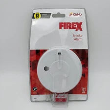 Kidde Firex Battery Powered Smoke Detector with Photoelectric Sensor