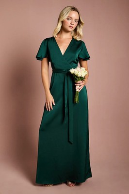 Coast Emerald A-Linien Kleid Damen Brautjungfernkleider
