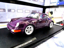 PORSCHE 911 / 964 Turbo Coupè 3.6 Viola Viola Met - 1990 S1803412 Solido 1:18