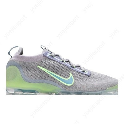 Nike Air VaporMax Flyknit Grey Light Liquid Lime Men’s Size 10.5 Running Shoes Nike Air VaporMax 2021 Flyknit Grey Light Liquid Lime DH4084  main image 2