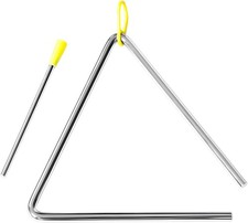 Triangel, Schlaginstrumente f&uuml;r Rhythmus Unterricht, 5 Zoll Dreieck