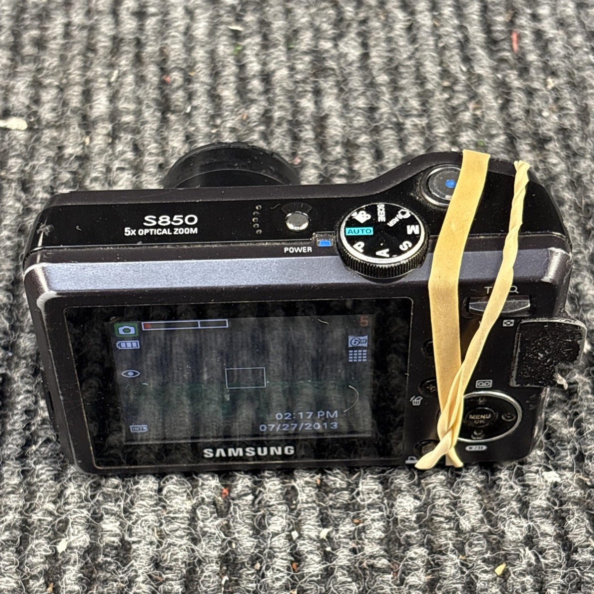 Samsung Digimax S850 8.1MP Digital Camera - Black for sale online