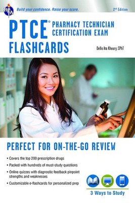 PTCE - Pharmacy Technician Certification Exam Flashcard Book + Online (Flash...