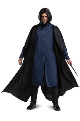 Brand New Harry Potter Severus Snape Deluxe Adult Costume