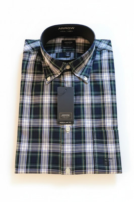 Arrow Regular Fit Men's Dress Shirt ( 14- 14.5  32/33) NWT